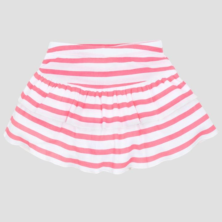 Gerber Graduates Toddler Girls' Stripe Skort - Pink