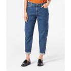 Denizen From Levi's Women's Mid-rise Cropped Boyfriend Jeans - Splish Splash