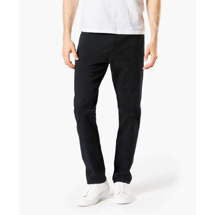 Dockers Men's Slim Fit All Seasons Tech Five Pocket Pants - Black