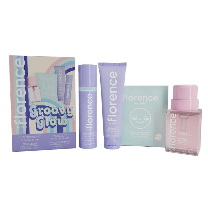 Florence By Mills Groovy Glow Skincare Set - 4pc - Ulta Beauty