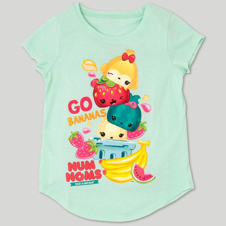 Girls' Num Noms 'go Bananas' Short Sleeve Graphic T-shirt -