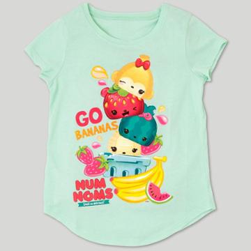 Girls' Num Noms 'go Bananas' Short Sleeve Graphic T-shirt -