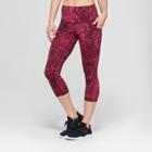 Women's Embrace High -waisted Snake Print Capri Leggings - C9 Champion Grapevine