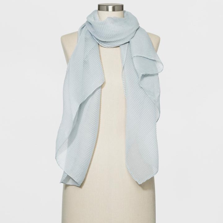 Women's Woven Light Weight Oblong - A New Day Gray