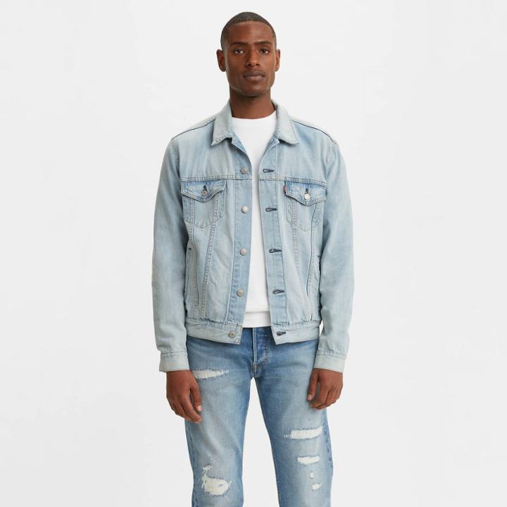 Levi's Men's Long Sleeve Trucker Jacket - Light Denim