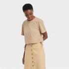 Women's Side Ruched Short-sleeve T-shirt - Universal Thread