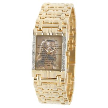 Men's Ewatchfactory Our Father/jesus Watch - Gold,