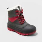 Kids' Ryan Lace-up Winter Boots - All In Motion Black/purple