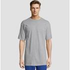 Petitehanes Men's Tall Short Sleeve Beefy T-shirt - Light Steel Lt,