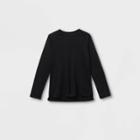 Boys' Long Sleeve Tech T-shirt - All In Motion Black