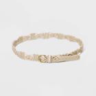 Women's Macrame Belt - Universal Thread Cream