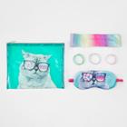 Target Girls' Sleepover Kit With Pouch, Eye Mask, Headband & Ponies -
