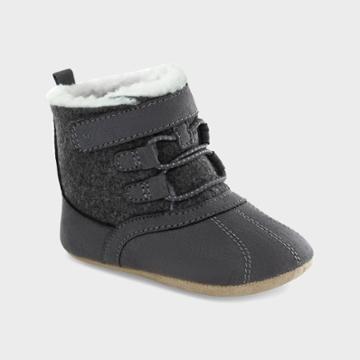 Baby Surprize By Stride Rite Winter Boots - Gray