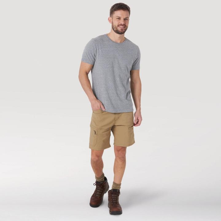 Wrangler Men's 9 Outdoor Cargo Shorts - Beige