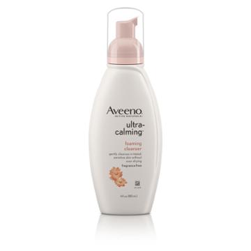 Aveeno Ultra Calming Foaming Cleanser For Sensitive