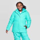 Girls' Solid 3-in-1 System Jacket - Cat & Jack Green
