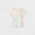 Maternity Tie-dye Short Sleeve Scoop Neck T-shirt - Isabel Maternity By Ingrid & Isabel