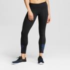 Women's Embrace Run Mid-rise Tight Leggings - C9 Champion Black/blue Geo Print