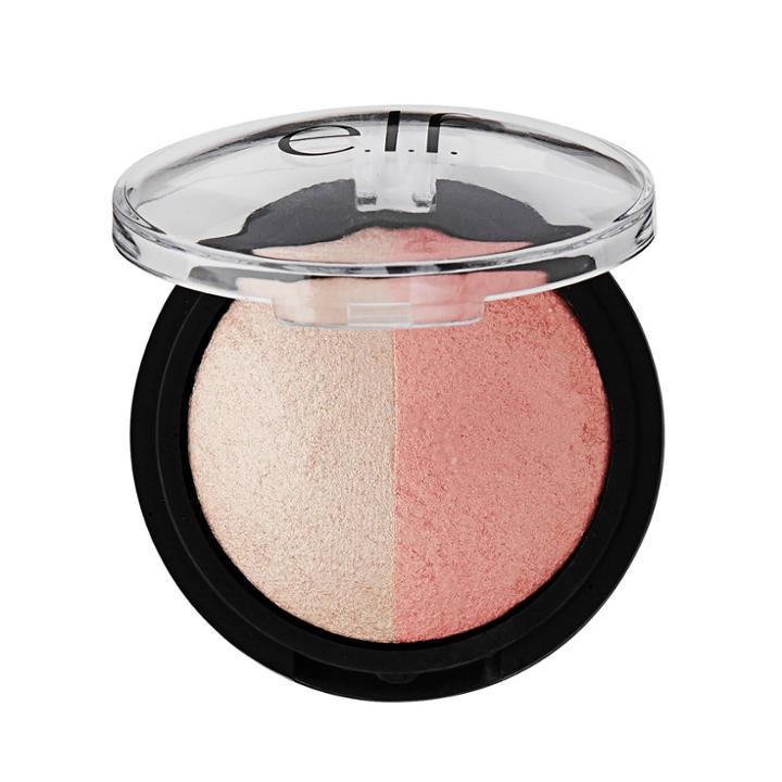 E.l.f. Baked Highlighter & Blush Rose Gold - 0.18oz, Adult Unisex