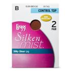 L'eggs Silken Mist Women's Control Top Pantyhose-q20169 -