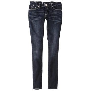 Mossimo Mid-rise Skinny Jeans (modern Fit) - Dark Wash