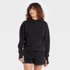 Women's French Terry Acid Wash Hoodie - Joylab Black Xxs