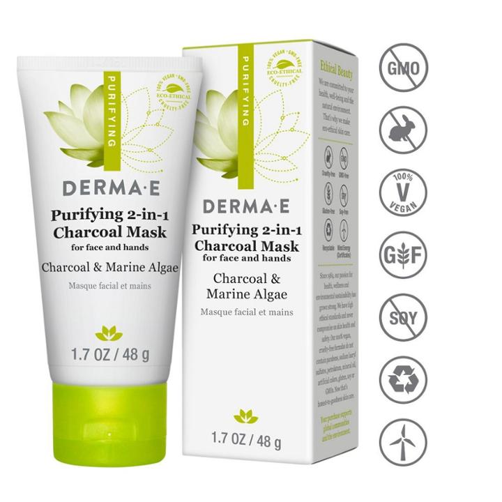 Derma E Purifying 2-1 Charcoal Face
