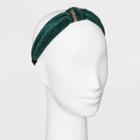 Target Fabric Headband - A New Day Green/gold