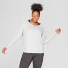 Target Women's Plus Size Cozy Crew Neck Sweatshirt - Joylab Heather Grey