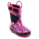Western Chief Toddler Girls' Heart Camo Neoprene Rain Boots - Pink