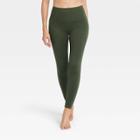 Women's Brushed Sculpt High-rise Leggings - All In Motion Olive Green