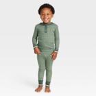 Toddler Allover Fleck 2pc Pajama Set - Hearth & Hand With Magnolia Green