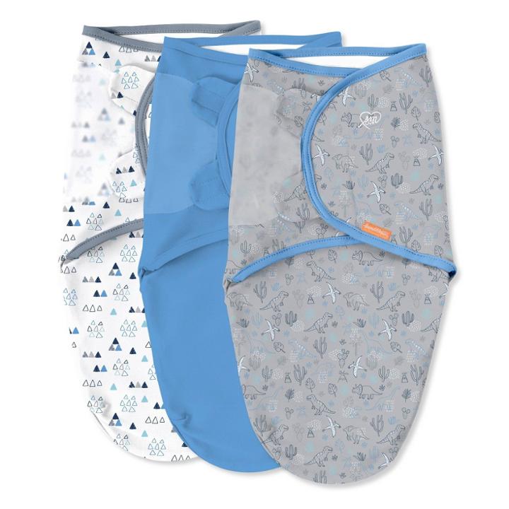 Swaddleme Original Swaddle Wrap Newborn - Dino Time