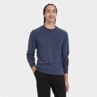 Pair Of Thieves Men's Super Soft Long Sleeve Raglan Pajama Top - Light Navy Blue