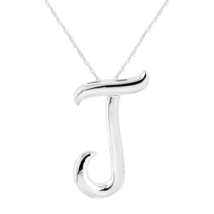 Target Women's Sterling Silver Alphabet 'j' Pendant,