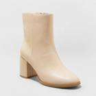 Women's Janelle High Shafted Boots - A New Day Taupe