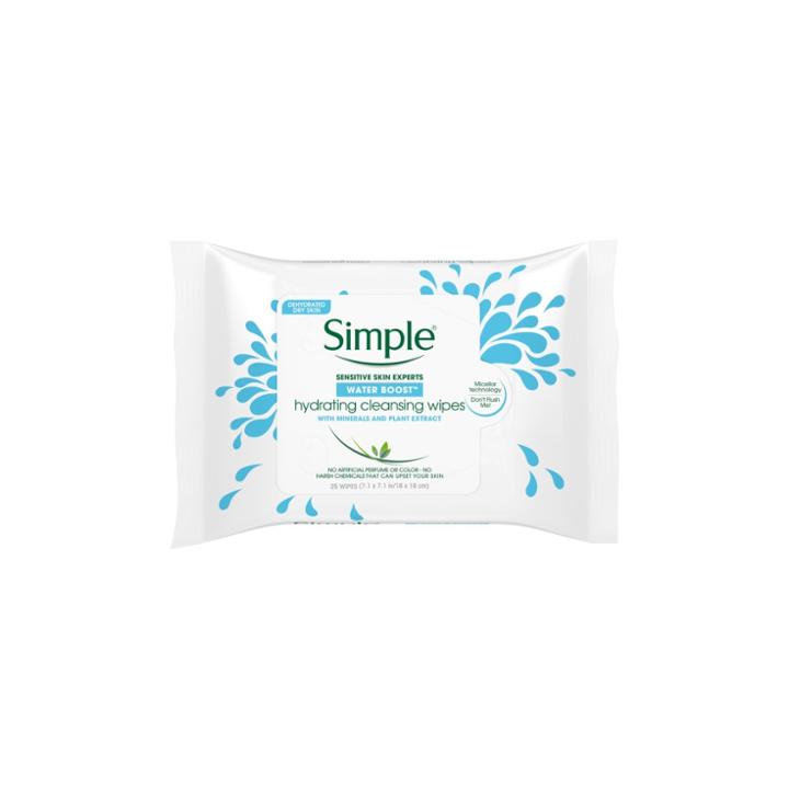 Target Simple Water Boost Cleansing Wipes