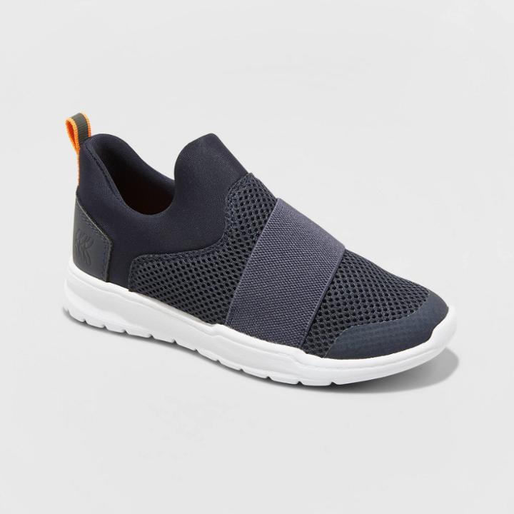 Kids' Delta Slip-on Apparel Sneakers - All In Motion Navy