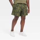 Men's Big Sport Shorts 8.25 - All In Motion Camo Green