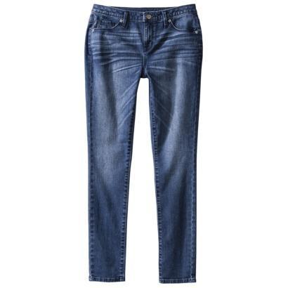 Mossimo Women's Skinny Denim (curvy Fit) - Light Wash