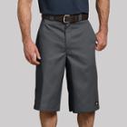Dickies Men's 16 Big & Tall Trouser Shorts - Gray
