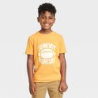 Boys' 'sunday Funday' Short Sleeve Graphic T-shirt - Cat & Jack Orange