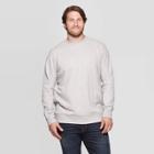 Men's Tall Regular Fit Ultra-soft Fleece Sweatshirt - Goodfellow & Co Gray