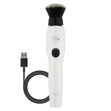 Spa Sciences Echo Antimicrobial Sonic Makeup Brush - White