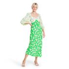 Daisy Long Sleeve Swing Dress - Rixo For Target Green