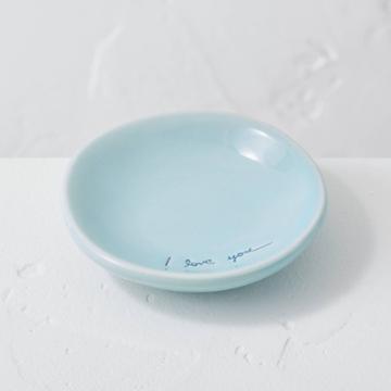 Hearth & Hand With Magnolia 'i Love You' Ceramic Trinket Dish Light Blue - Hearth & Hand With