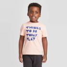 Petitetoddler Boys' Short Sleeve 'things To Do Today' Graphic T-shirt - Art Class Light Coral 12m, Toddler Boy's, Pink