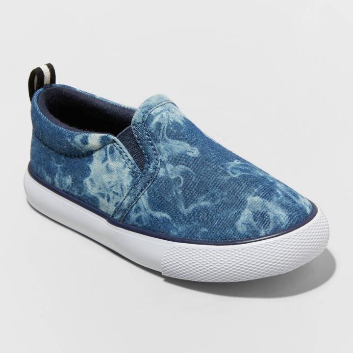 Toddler Boys' Taylor Apparel Sneakers - Cat & Jack Blue