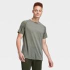 Men's Short Sleeve Run T-shirt - All In Motion Olive Green S, Men's, Size: Small, Green Green