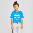 Target Umbro Boys' French Terry Graphic T-shirt - Electric Blue